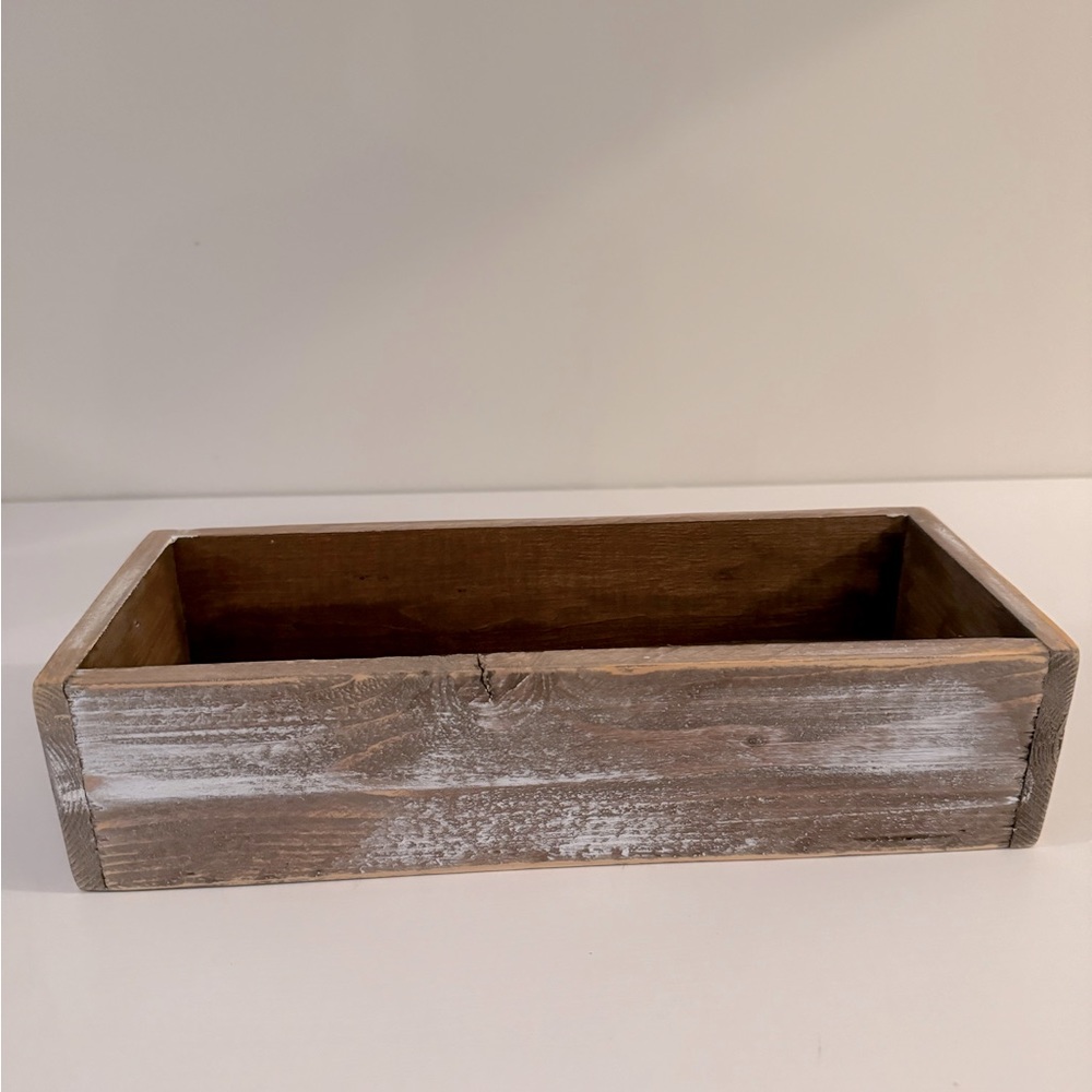 Small beach wood decor box
